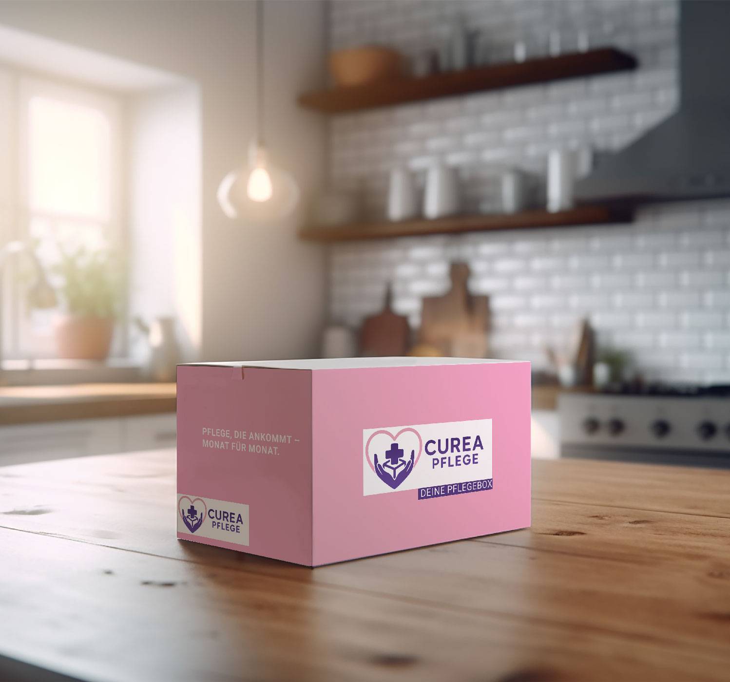 Curea Pflegebox Mockup